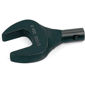 "J" Torque - Head Open End Wrench, 9/16" Opening Size, Black view 2