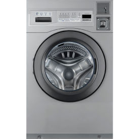 Front Load Washer, Coin Operated, 3.5 Cu.Ft. Capacity, 120V, Gray view 2