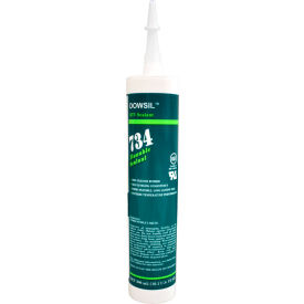 734 Flowable Adhesive Silicone Sealant, 300 ml Cartridge, Clear view 2