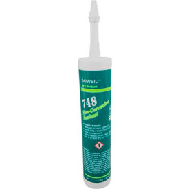 748 Non-Corrosive Silicone Sealant, 300 ml Cartridge, Off-White view 2