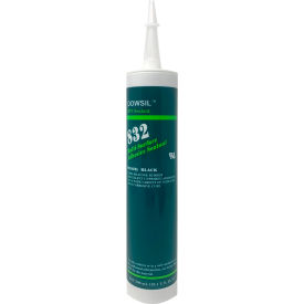 832 Multi-Surface Adhesive Silicone Sealant, 300 ml Cartridge, Gray view 2