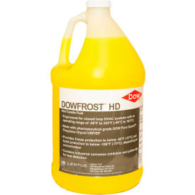 DOW® DOWFROST™ HD Heat Transfer Fluid 1 Gallon Bottle Yellow