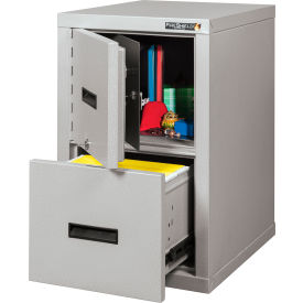Fire King 2S1822-DDSSF Fireking Fireproof File Cabinet And Safe - Legal & Letter Size 17-3/4"W x 22-1/8"D x 27-3/4"H image.