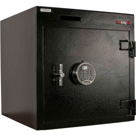 FIRE KING SECURITY PRODUCTS B2020WDIC-FK1 Cennox Drop Drawer Safe B2020WDIC-FK1 20-1/4"W x 20"D x 20-1/2"H Electronic Lock 4.29 Cu. Ft Black image.