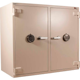FIRE KING SECURITY PRODUCTS B3641WD2-FK1 Cennox Pharmacy Safe B3641WD2-FK1 41"W x 21-3/4"D x 36-1/2"H Electronic Lock 7.92 Cu. Ft. White image.