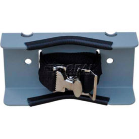 Justrite Safety Group 35250 Wall Bracket, 8"W x 2-1/4"D x 4-1/4"H, 1 Cylinder Capacity image.