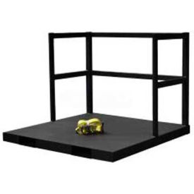 Justrite Safety Group 35218 Cylinder Pallet Stand, 48"W x 48"D x 38"H, 21 Cylinder Capacity image.