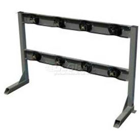 Justrite Safety Group 35298 In-Line Racks, 14"W x 52"D x 30"H, 4 Cylinder Capacity image.