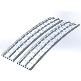 Aluminum Ramp Pair, 2500 lb Capacity, 76"L x 12"W view 2