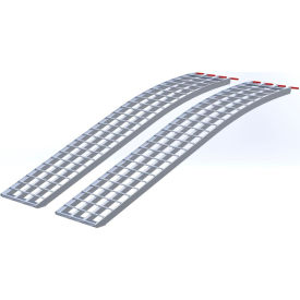 Aluminum Ramp Pair, 1500 lb Capacity, 89"L x 16"W view 2