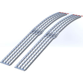 Aluminum Folding Ramp Pair, 1500 lb Capacity, 108"L x 12"W view 2