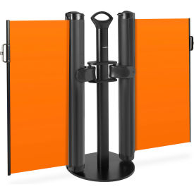 Plus Dual Mobile Stand, Flush Mount Latch, Blank Orange view 2