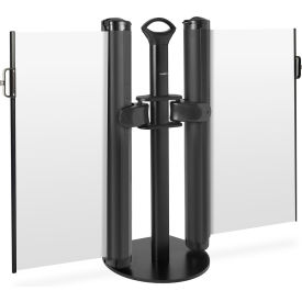 Plus Dual Mobile Stand, Push-Through Latch, Blank White view 2