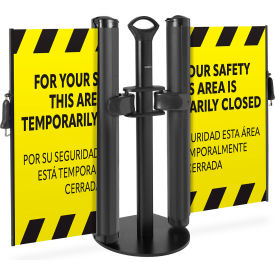 ZonePro Plus Dual Mobile Stand, Industrial Hook, PrePrinted Yellow view 2