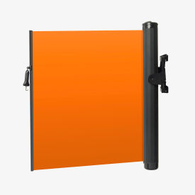 Plus Elastomer Mounted Barrier, Industrial Hook, Blank Orange view 2