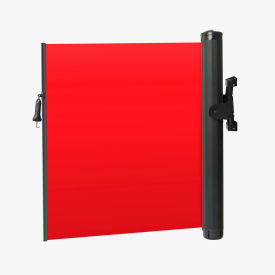 Plus Elastomer Mounted Barrier, Industrial Hook, Blank Red view 2