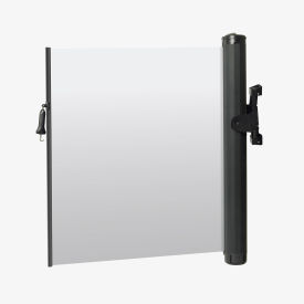 Plus Elastomer Mounted Barrier, Industrial Hook, Blank White view 2