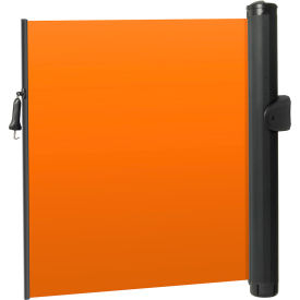 ZonePro Plus Universal Mounted Barrier Industrial Hook Blank Orange view 2