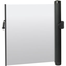 ZonePro Plus Universal Mounted Barrier Industrial Hook Blank White view 2