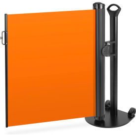 ZonePro Plus Single Mobile Stand, Flush Mount Latch, Blank Orange view 2