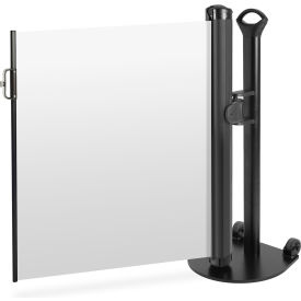 Plus Single Mobile Stand, Flush Mount Latch, Blank White view 2
