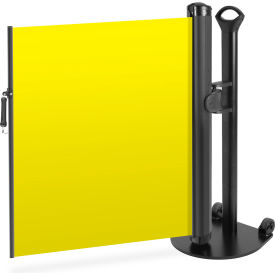 ZonePro Plus Single Mobile Stand, Industrial Hook, Blank Yellow view 2