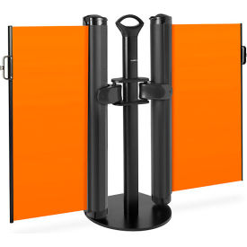 ZonePro® Plus Dual Mobile Stand Flush Mount Latch Blank Orange 