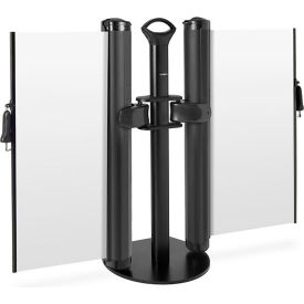 ZonePro® Plus Dual Mobile Stand Industrial Hook Blank White 
