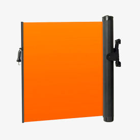 ZonePro® Plus Elastomer Mounted Barrier Industrial Hook Blank Orange 