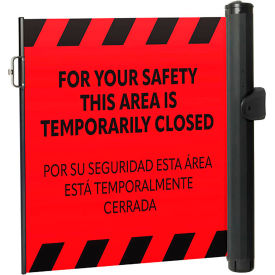 ZonePro® Plus Elastomer Mounted Barrier Push-Through Latch PrePrinted Red 