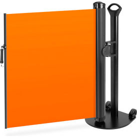ZonePro® Plus Single Mobile Stand  Industrial Hook Blank Orange 