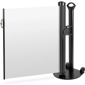 ZonePro® Plus Single Mobile Stand Push-Through Latch Blank White 