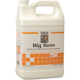 Franklin Cleaning Technology Big Boss Concentrated Degreaser, Gallon Bottle, 4 Bottles/Case