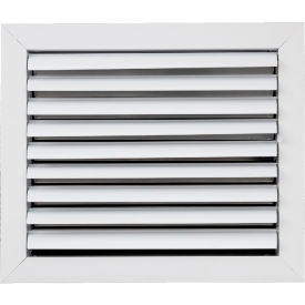 ACAMINAIRE 1-Way Aluminum Ceiling Diffuser 12" x 10" White 