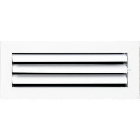 ACAMINAIRE 1-Way Aluminum Ceiling Diffuser 12" x 4" White 