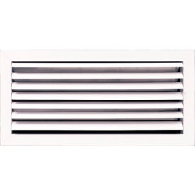 ACAMINAIRE 1-Way Aluminum Ceiling Diffuser 18" x 8" White 
