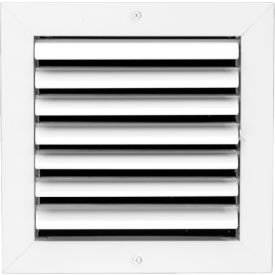 ACAMINAIRE 1-Way Aluminum Ceiling Diffuser 8" x 8" White 