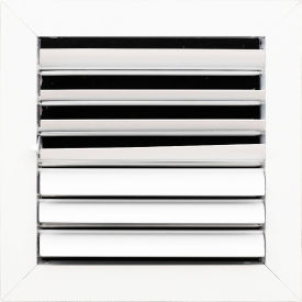 ACAMINAIRE 2-Way Aluminum Ceiling Diffuser 8" x 8" White 
