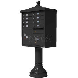 Florence Manufacturing Company 1570-8V2DB Vital Cluster Box Unit w/Vogue Traditional Accessories, 8 Unit & 2 Parcel Lockers, Dark Bronze image.
