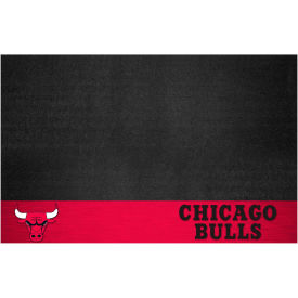 Fanmats, Llc 14199 FanMats NBA Chicago Bulls Grill Mat 1/4" Thick 2 x 3.5  image.