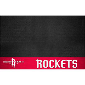 Fanmats, Llc 14205 FanMats NBA Houston Rockets Grill Mat 1/4" Thick 2 x 3.5  image.