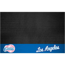 Fanmats, Llc 14207 FanMats NBA Los Angeles Clippers Grill Mat 1/4" Thick 2 x 3.5  image.