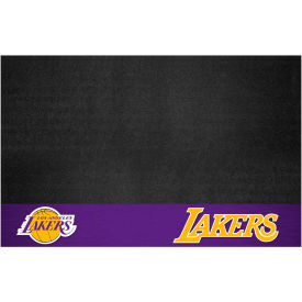 Fanmats, Llc 14208 FanMats NBA Los Angeles Lakers Grill Mat 1/4" Thick 2 x 3.5  image.