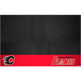 Fanmats, Llc 14228****** FanMats NHL Calgary Flames Grill Mat 1/4" Thick 2 x 3.5  image.