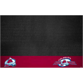 Fanmats, Llc 14231 FanMats NHL Colorado Avalanche Grill Mat 1/4" Thick 2 x 3.5  image.