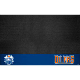 Fanmats, Llc 14235****** FanMats NHL Edmonton Oilers Grill Mat 1/4" Thick 2 x 3.5  image.