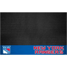 Fanmats, Llc 14243 FanMats NHL New York Rangers Grill Mat 1/4" Thick 2 x 3.5  image.