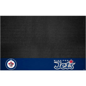 Fanmats, Llc 14254 FanMats NHL Winnipeg Jets Grill Mat 1/4" Thick 2 x 3.5  image.