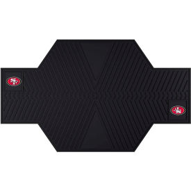 NFL - San Francisco 49ers - Vinyl Molded Motorcycle Mat 82-1/2 NFL - San Francisco 49ers - Vinyl Molded Motorcycle Mat 82-1/2