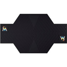 MLB - Miami Marlins - Vinyl Molded Motorcycle Mat 82-1/2 MLB - Miami Marlins - Vinyl Molded Motorcycle Mat 82-1/2